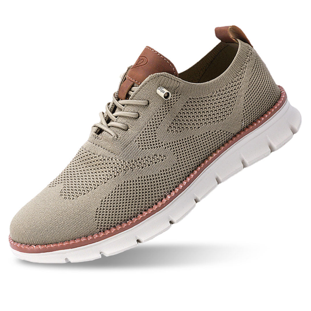 Oak & Sole - Urban Comfortable Everyday Trainers - Brown