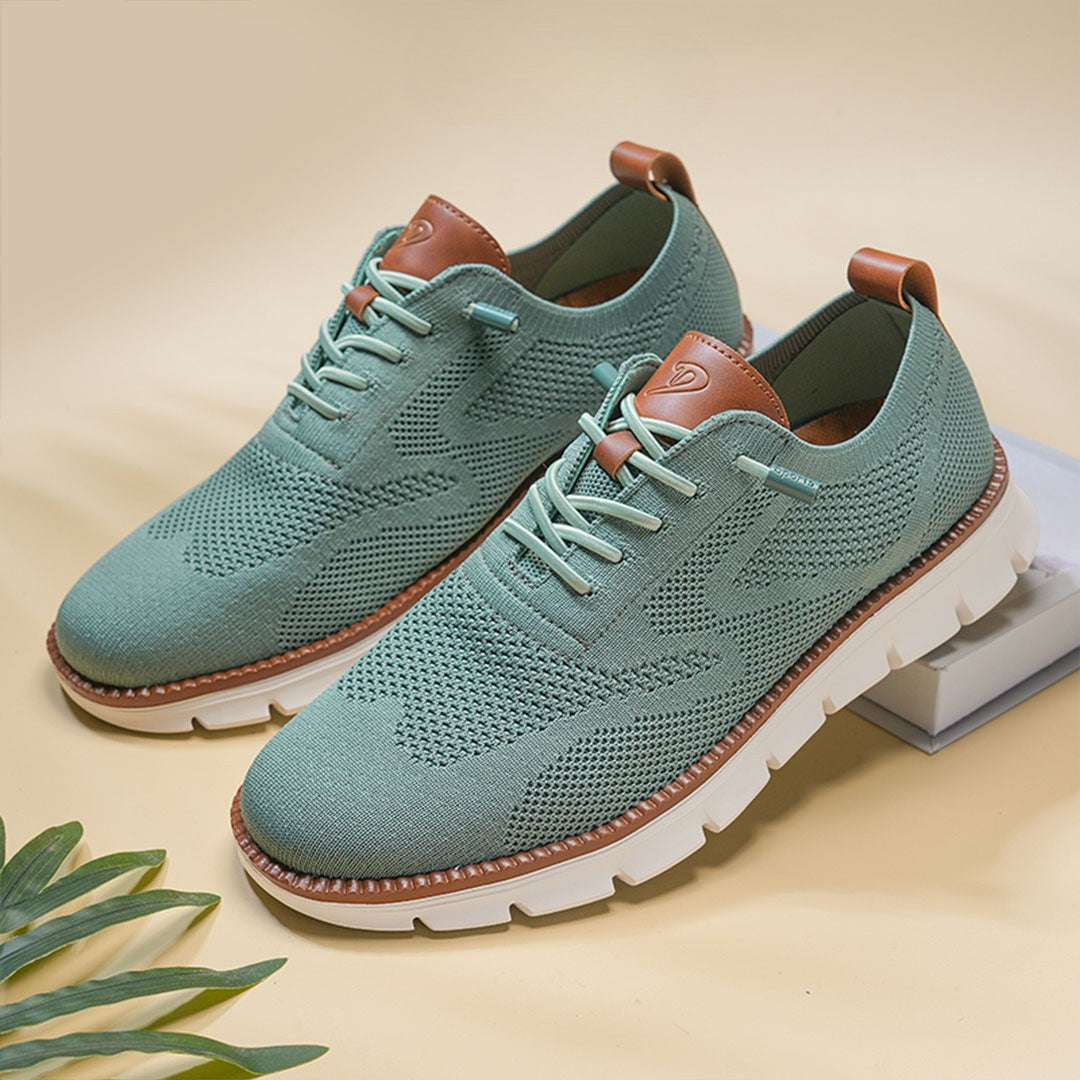 Oak & Sole - Urban Comfortable Everyday Trainers – Limited Green Edition