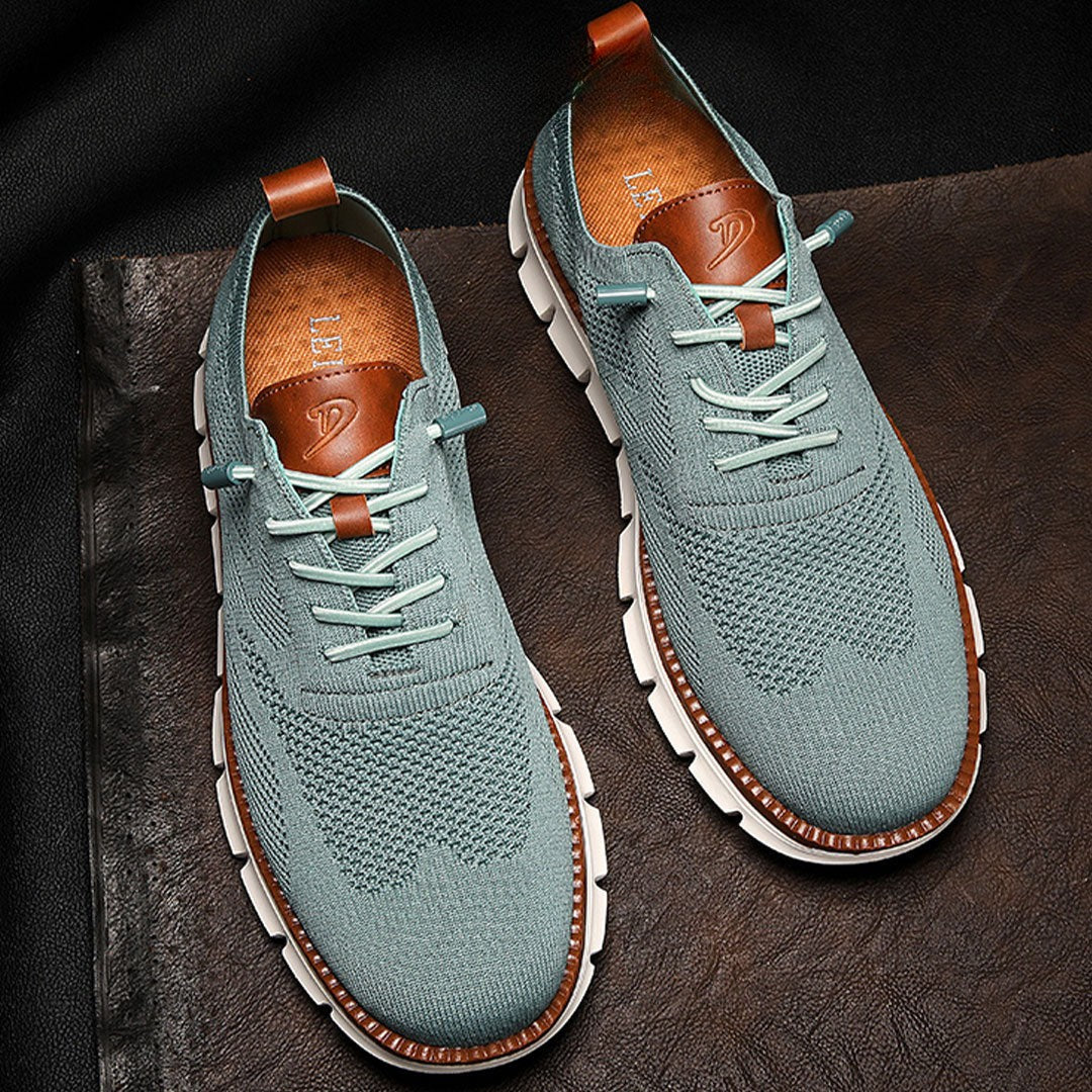 Oak & Sole - Urban Comfortable Everyday Trainers – Limited Green Edition