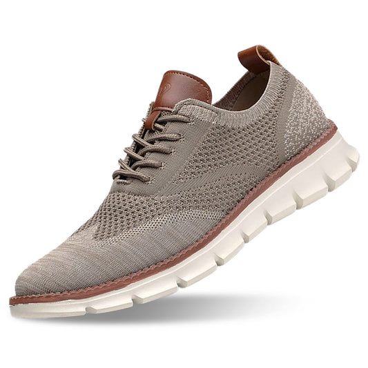 Oak & Sole - Swift Ultra-Comfortable Breathable Flexible Trainers – Brown