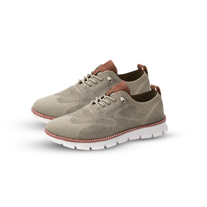 Oak & Sole - Urban Comfortable Everyday Trainers - Brown